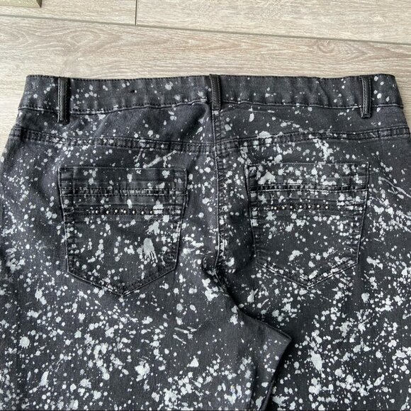 Mblm Splattered Studded Skinny Jeans - Picture 9 of 15
